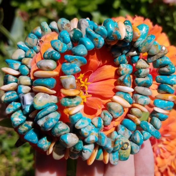 Turquoise Coil Bracelet